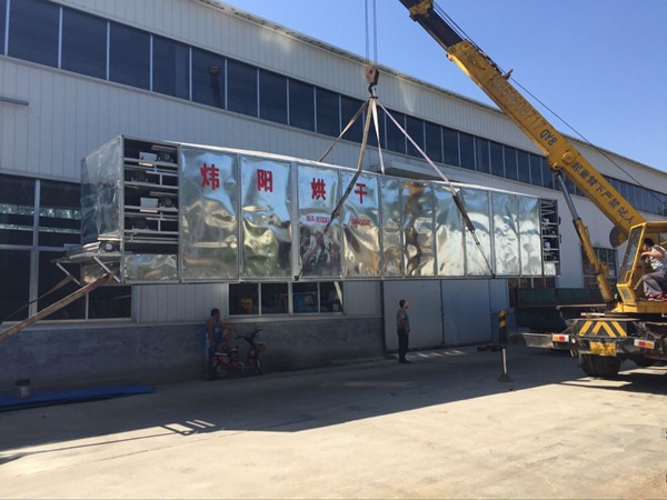 Mesh belt dryer